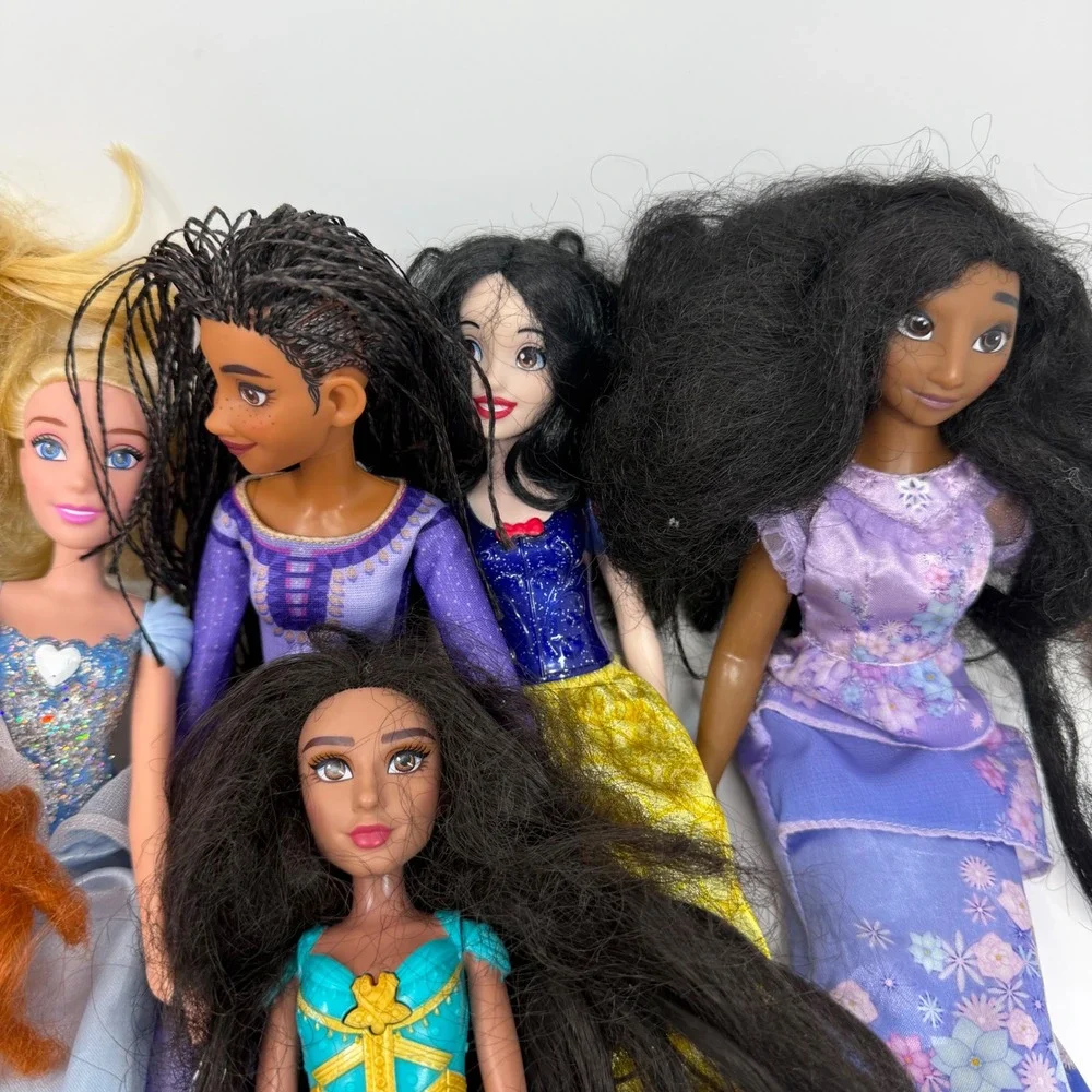 Disney Princess Doll Lot Mirabel Elsa Cinderella‎ Snow White Aurora Jasmine